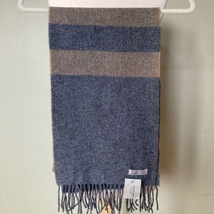 FOXFORD Ireland 100% Lambswool Scarf NWT